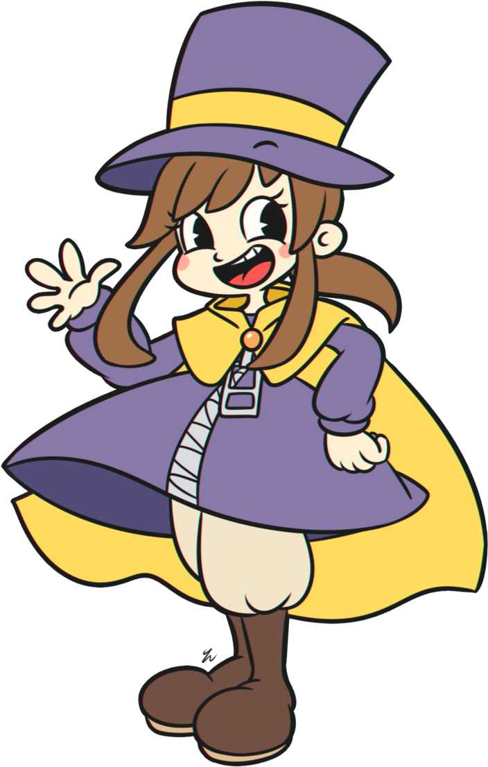 Hat By Yatsunote - Hat Girl A Hat In Time (716x1116)