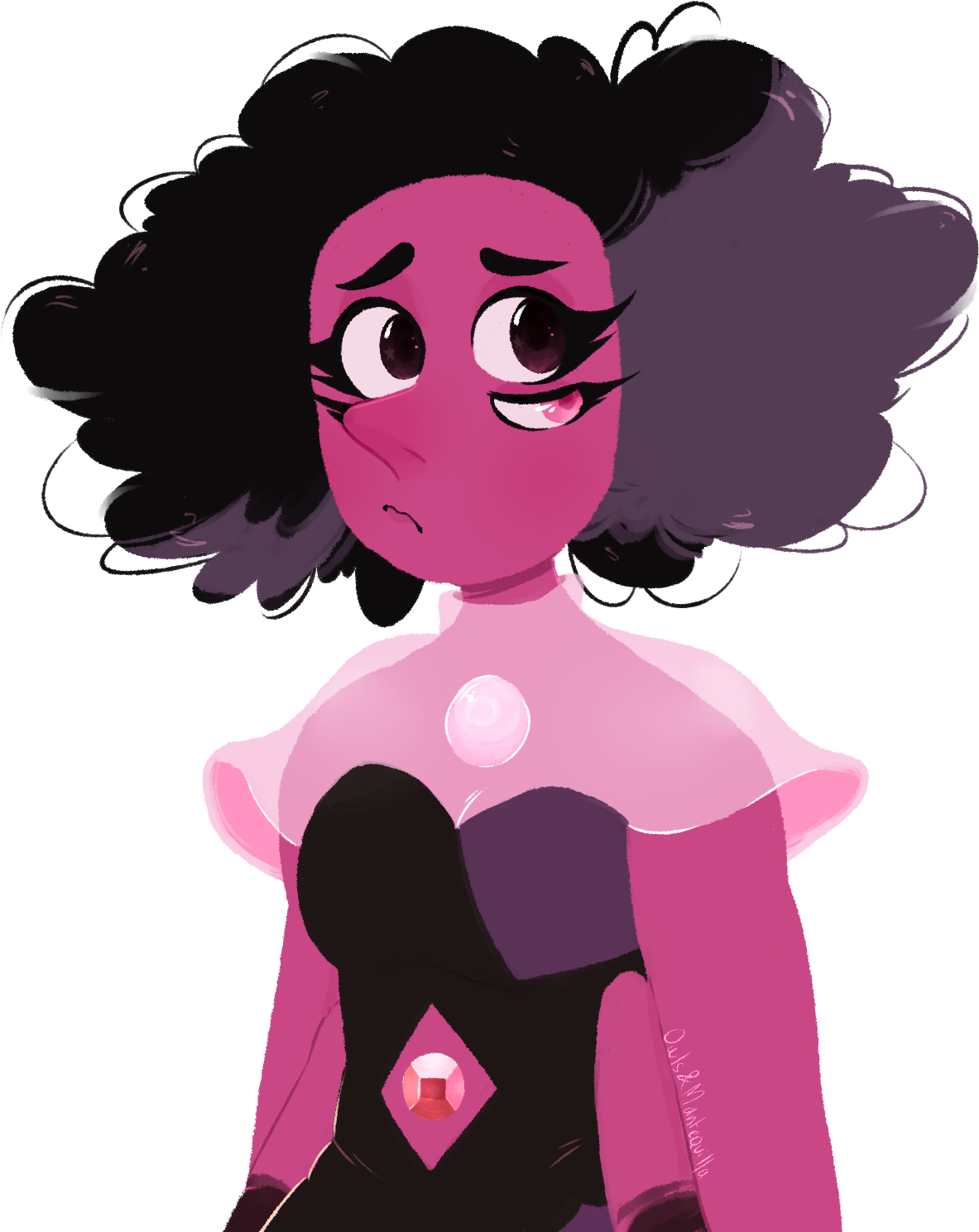 “shes My Wife Now ” - Rhodonite Steven Universe Fan Art (1231x1500)