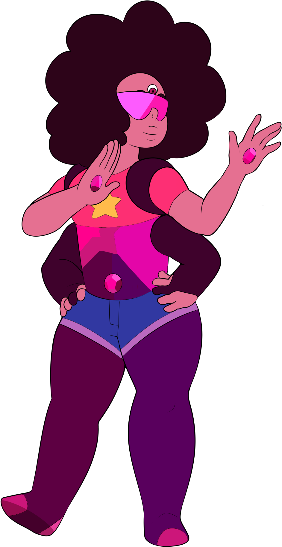 Garnet Steven Universe Stevonnie Gemstone Bismuth - Steven And Garnet Fusion Cherry Quartz (1040x1920)