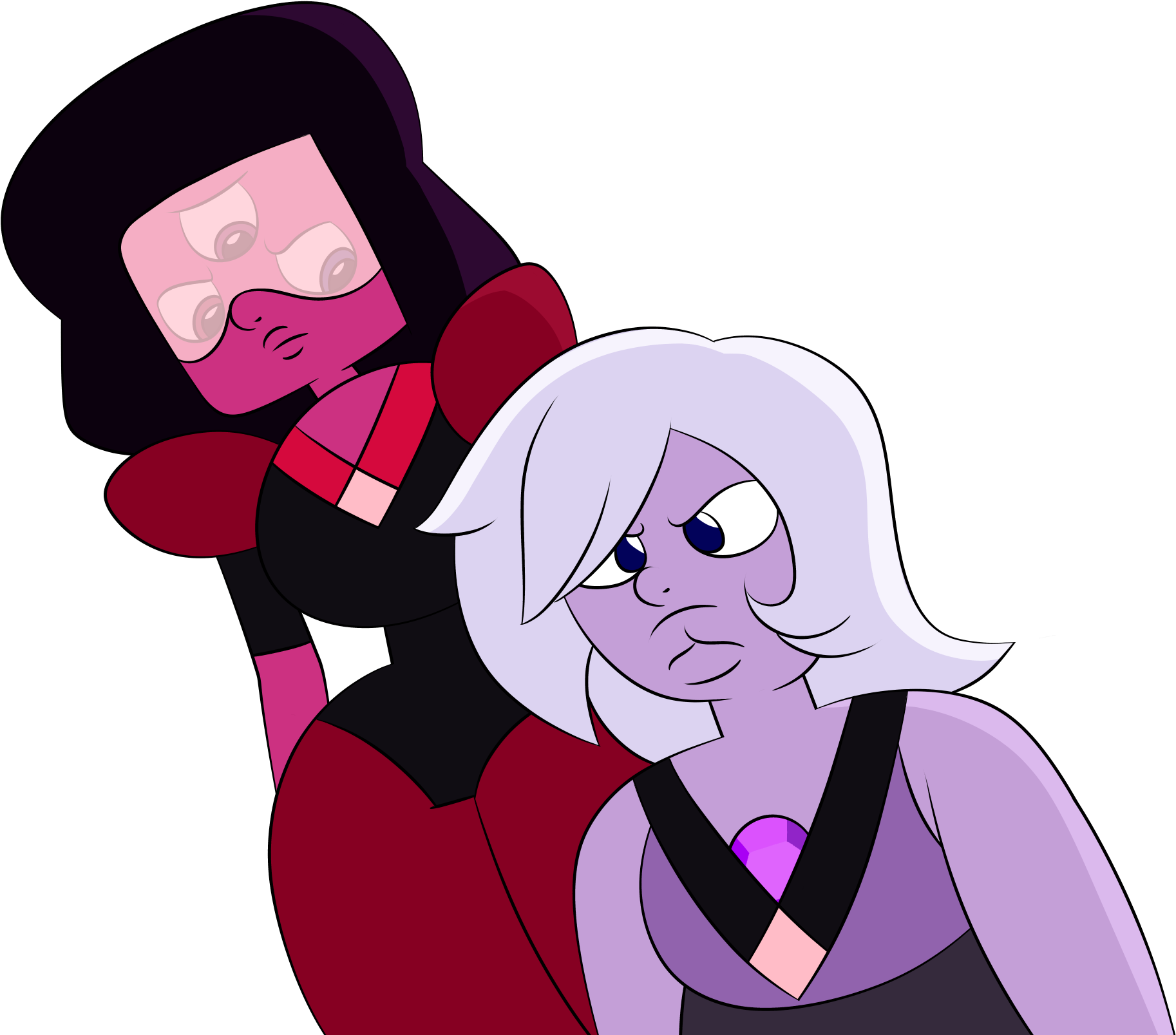 Homeworld Blues Weasyl - Steven Universe Homeworld Garnet (1850x1630)