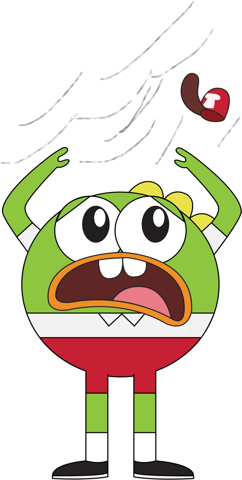 Buhdeuce Loses His Hat By Wildstar27 - Breadwinners Lost His Hat (1024x1730)