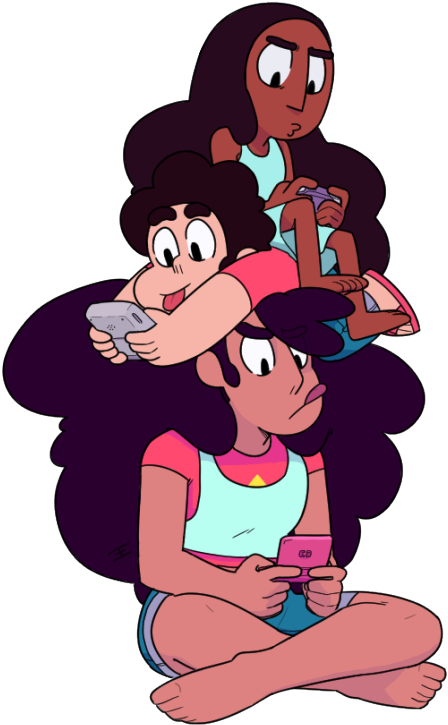 Steven Universe And Connie Maheswaran - Steven Universe And Connie (523x810)