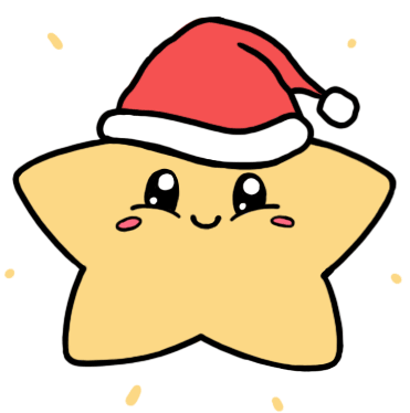 Santa Hat Christmas Sticker By Aminal Sticker For Ios - Sea Creatures Cartoon Gif (408x408)
