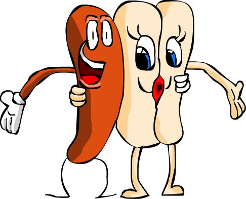 Sausage Party Frank And Brenda By Animacionespola - Sausage Party Frank And Brenda (486x393)