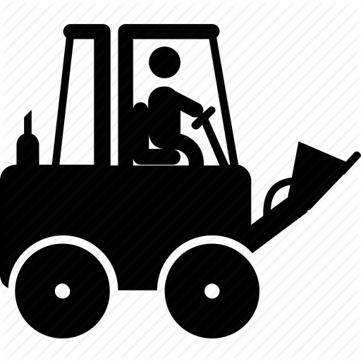 Delivery Clipart Distribution Truck - Forklift (512x512)