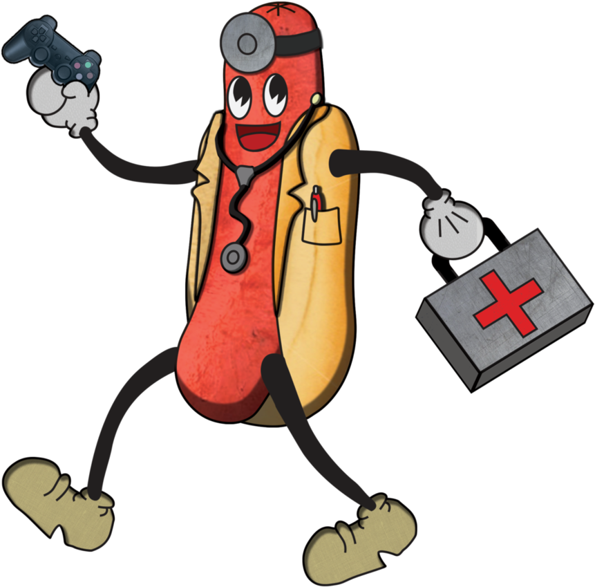 Dr Sausage Lad Full Body By Wallowblacklake - Cartoon (894x894)