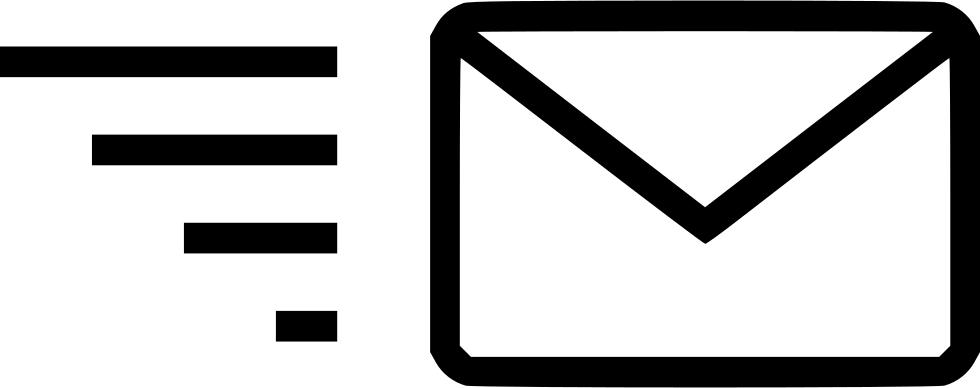 Message Clipart Mail Delivery - Email Icon Png Green Color (980x388)