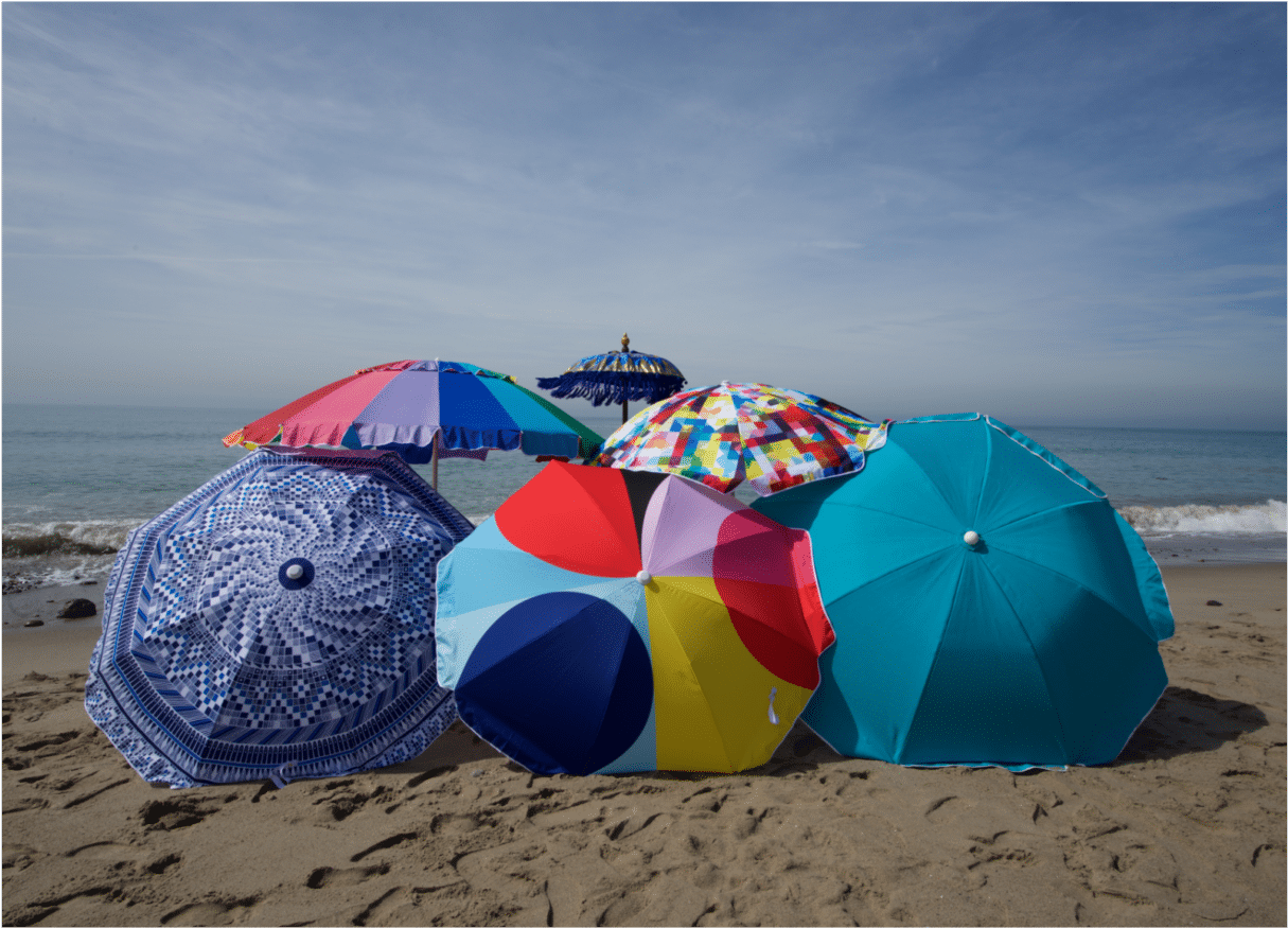 Beach Umbrella 05 Notecard - Umbrella (1440x1440)
