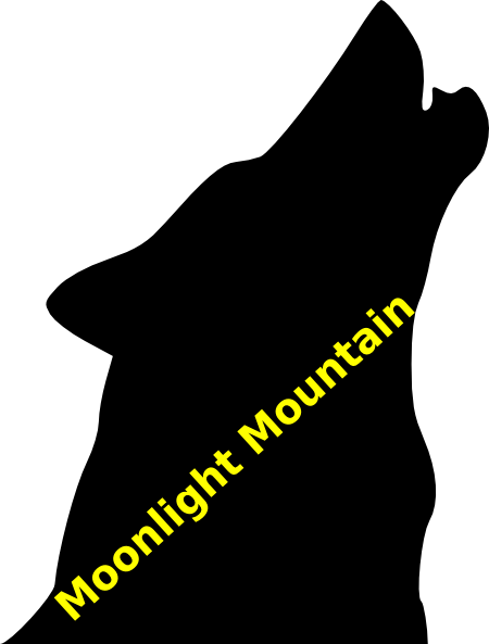 Howling Wolf Silhouette (450x593)