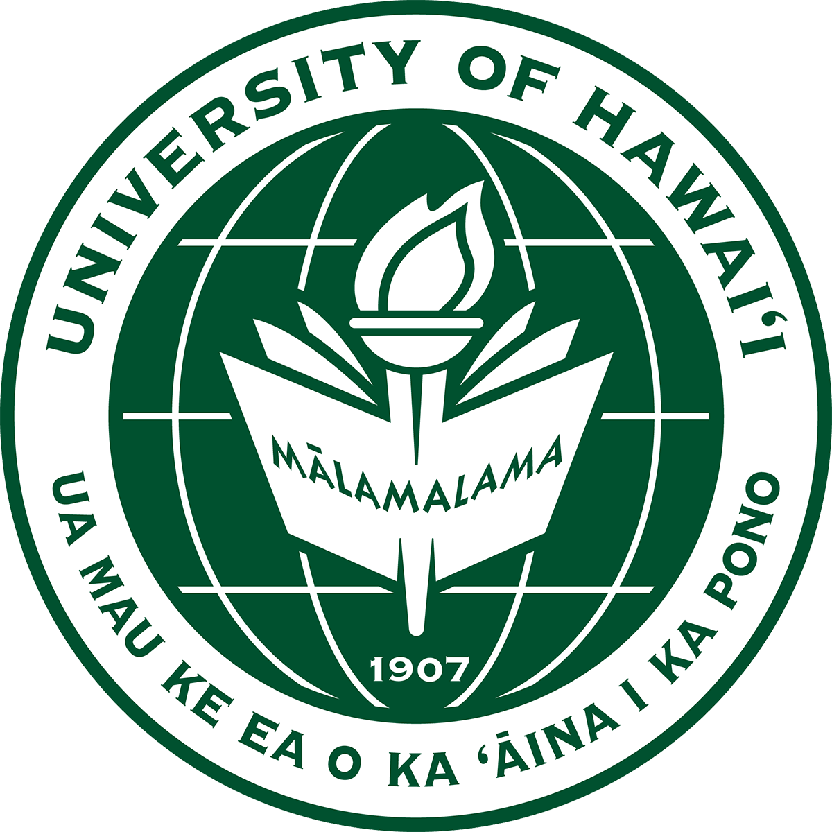 University Of Hawaii At Manoa - University Of Hawaii At Manoa Logo (1200x1200)