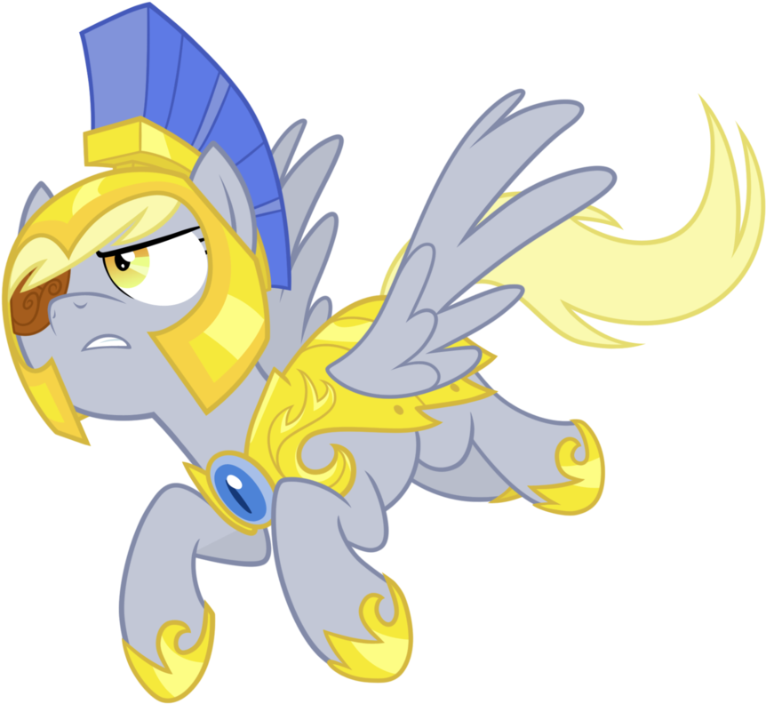 Derpy By Equestria-prevails - Derpy Hooves Warrior (920x869)