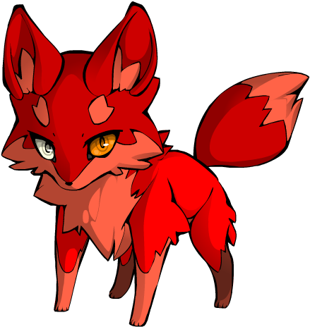 Foxy By Midnightdoesart - Fox Anime Png (600x550)