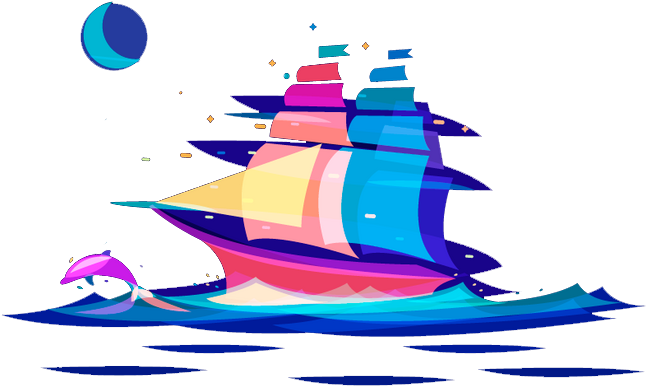 Boat Sailing Ship Drawing Clip Art - Barco De Dibujo A Color (658x494)