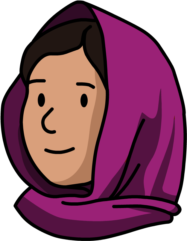 Clip Art Of Malala (880x880)
