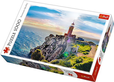 The Melagavi Lighthouse Trefl - Trefl 1000 Piece Adult Large Melagavi Lighthouse Greece (465x465)
