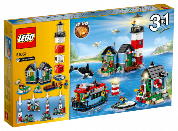 31051 Lego® Creator® Lighthouse Point - Lego 31051 Creator Lighthouse Point Construction Set (600x600)