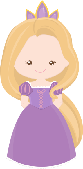 Little Princess 1 E 2-grafos - Rapunzel Cute (286x579)