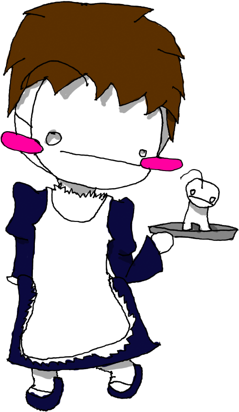 Maid Cry By Oricol On Clipart Library - Openclipart (576x896)