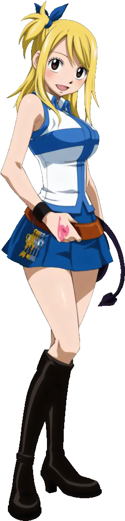 Lucy Heartfilia - Lucy In Fairy Tail (450x1055)