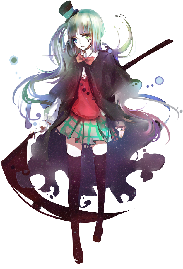 Http - Cool Anime Girl Render (624x940)