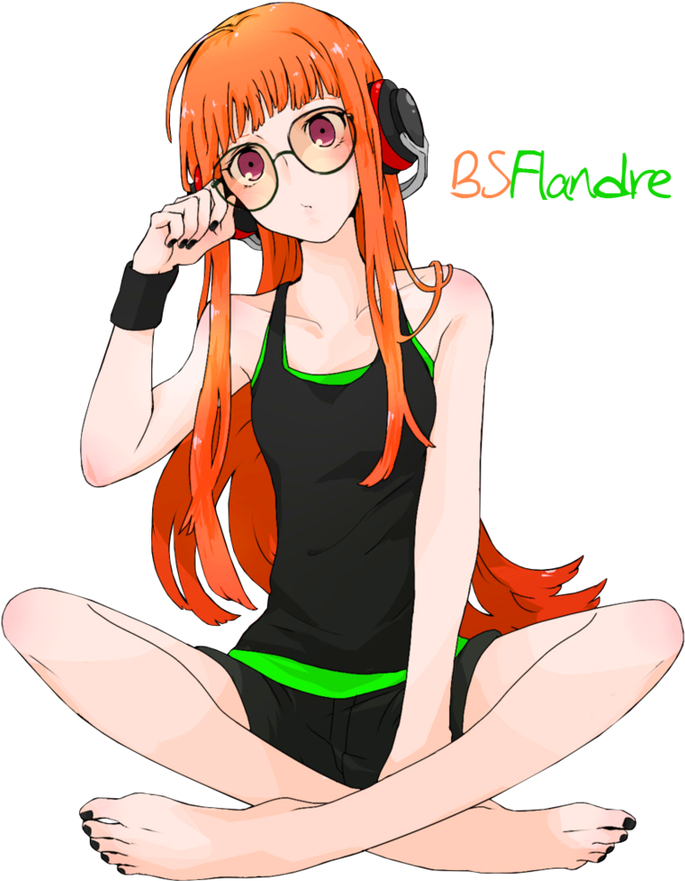 Anime Render By Bsflandre - Futaba Sakura Render (774x1032)