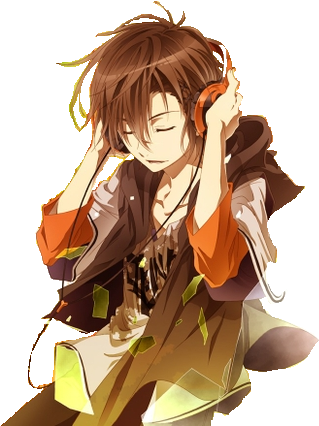 Anime Boys With Headphones - Anime Boy With Headphones (326x435)