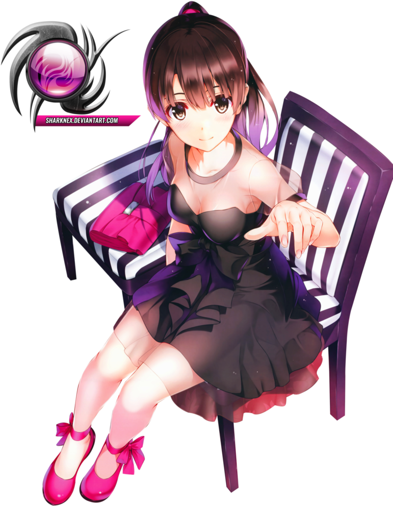 Explore Anime Art, Manga Girl And More - Katou Megumi Render (803x994)