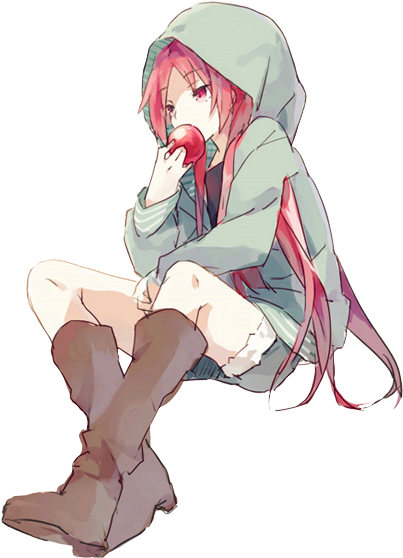 Anime, Kawaii, And Art Image - Anime Girl Cá Tính (462x600)