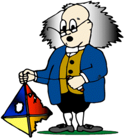 Swim Fins - Ben Franklin Kite Gif (423x480)