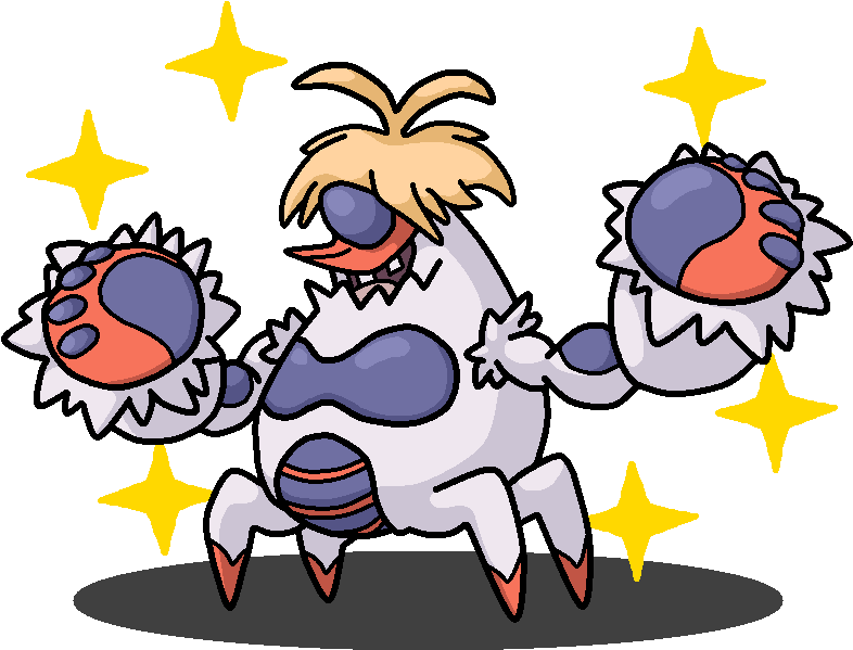 Shiny Crabominable Hugo By Shawarmachine - Shiny Crabominable (900x675)