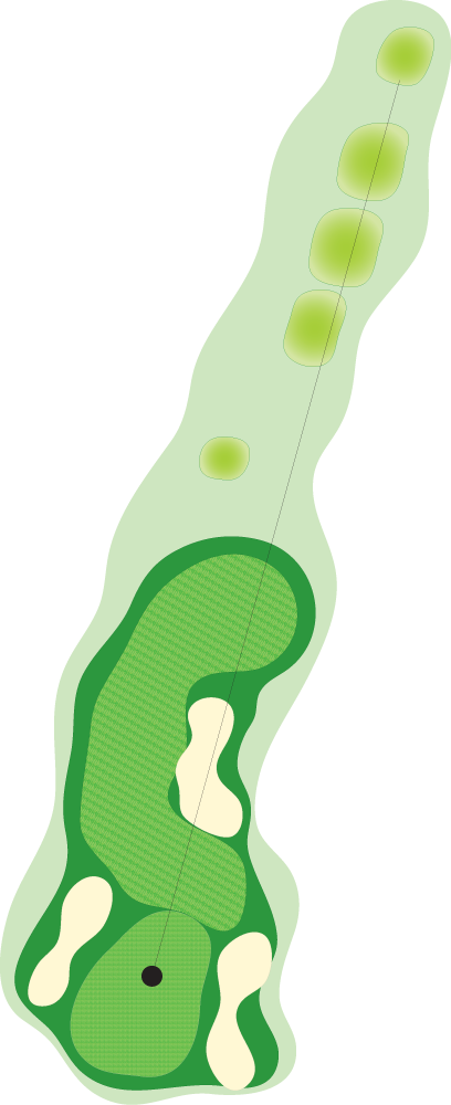 A Mid To Long Iron Par - Illustration (408x1000)