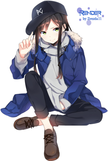 Px - Tomboy Anime Girl (400x565)