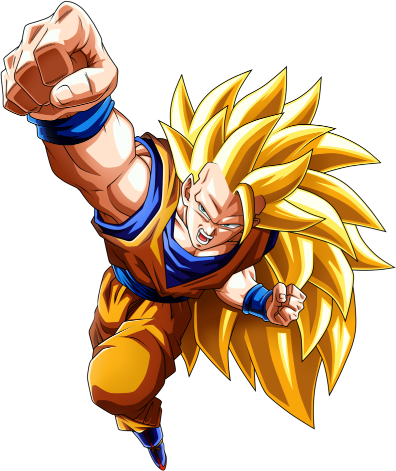 Son Goku Super Saiyan 3 - Goku Super Saiyan 3 (816x979)
