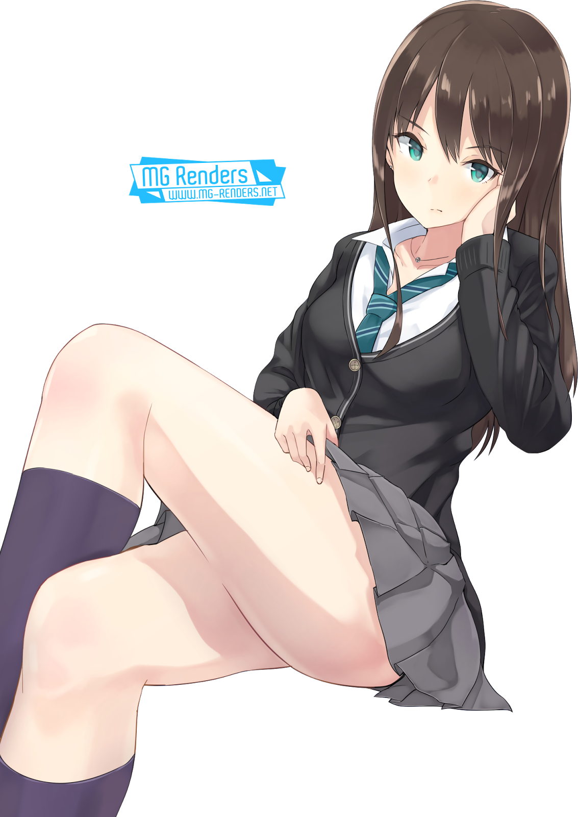 The Idolm@ster Cinderella Girls - Render Rin Shibuya (1133x1600)