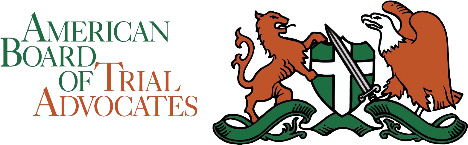 Abota Logo With Name - American Board Of Trial Advocates (1600x516)