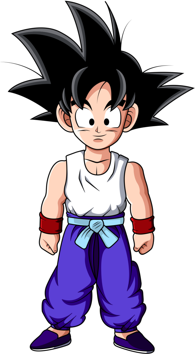 Kid Son Goku V5 Training Outfit By Ltxalex-d7pxpl3 - Kid Son Goku V5 Training Outfit By Ltxalex-d7pxpl3 (664x1203)