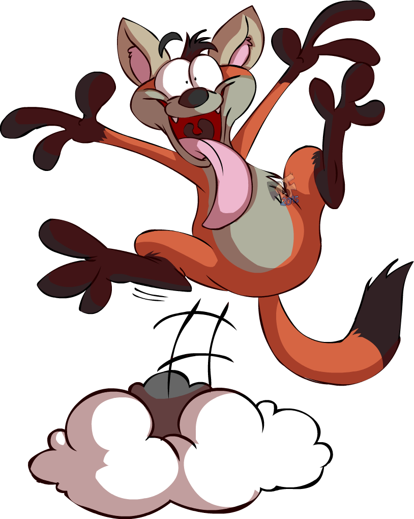 Jump For Joy By Flacko - Cartoon (814x1020)