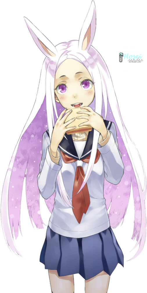 X Render Anime Girl - Anime Girl Bunny Png (600x1009)