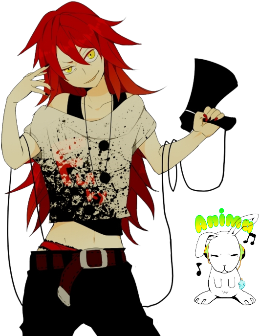 Render Evil Flaky Anime - Does Flippy Love Flaky (600x697)