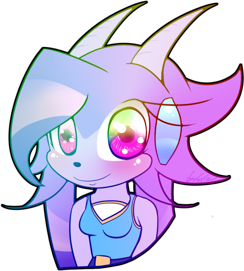 Headshot By Fyrfox12 - Lilac (894x894)