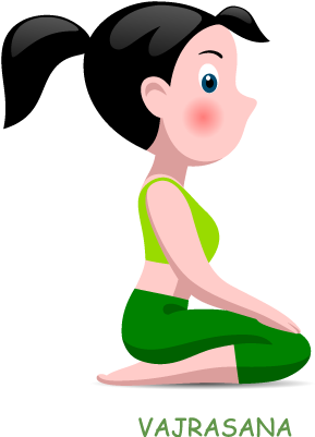 Meditation And Relaxation App Messages Sticker-2 - Yoga Poses Animated (400x400)