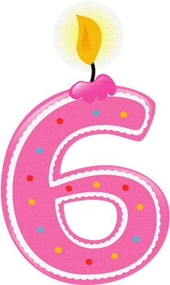 เทียนวันเกิดแบบตัวเลข จะสร้างนะคะ - Birthday Number Candle 1 Png (291x436)