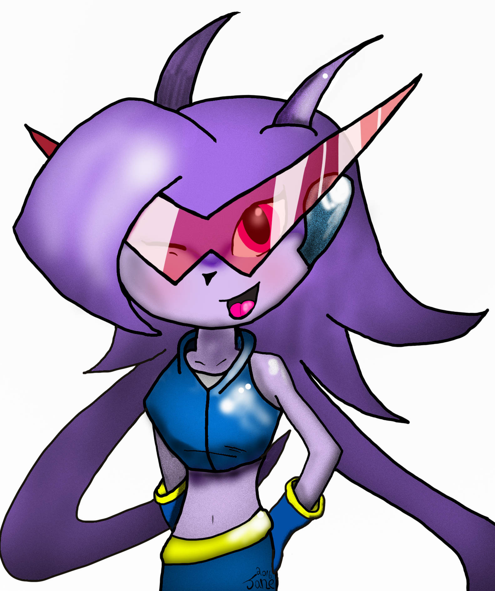 Steriotypicalwolf Sash Lilac X Gurren Lagann - Freedom Planet Lilac Logo (1583x1890)