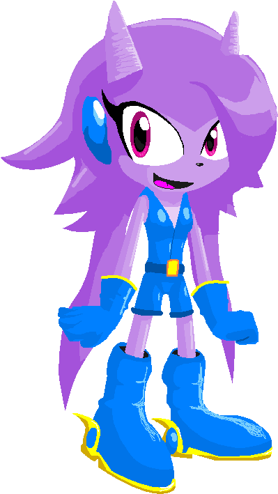 Sash Lilac By Silvertails841 - Lilac (444x735)