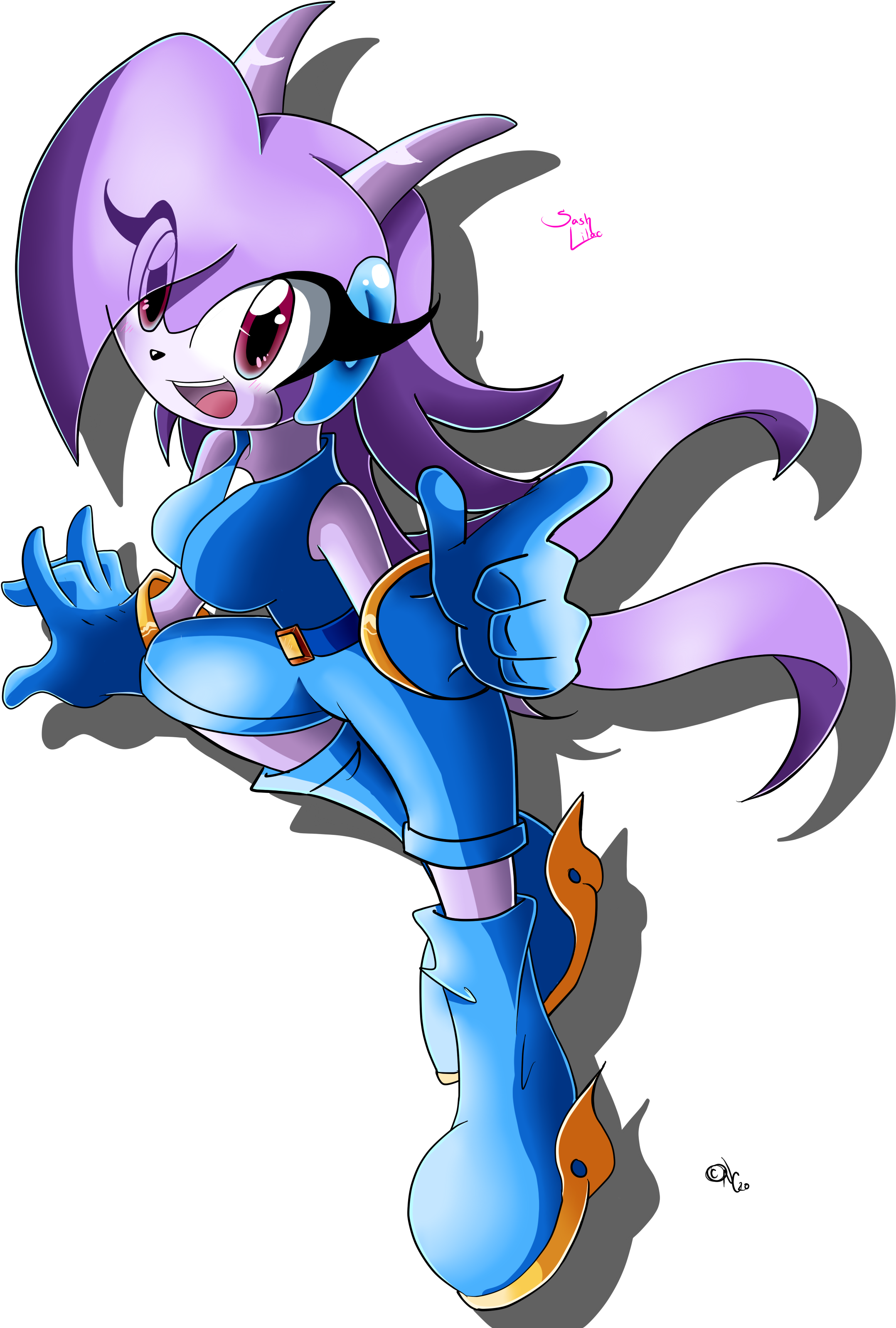 Sash Lilac By Neoncelestia20 Sash Lilac By Neoncelestia20 - Freedom Planet Sexy Lilac (2448x3264)