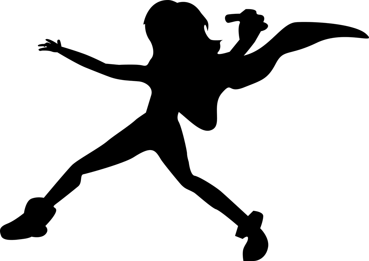 Delta - Female Superhero Silhouette Png (1280x906)