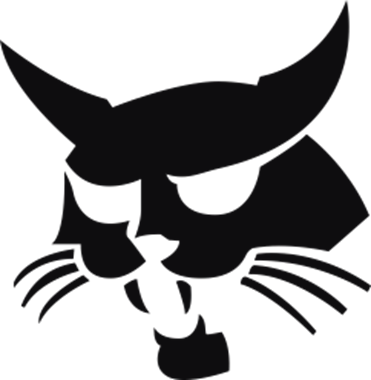 Bobcat Logo, To Pin On Pinterest, Pinsdaddy - 543 Style C Decal Sticker Kit Fits Bobcat (371x380)