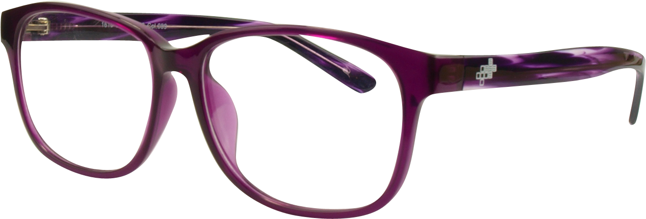 A1610 Purple Womens Eyeglasses - Eyeglasses Purple (1440x600)
