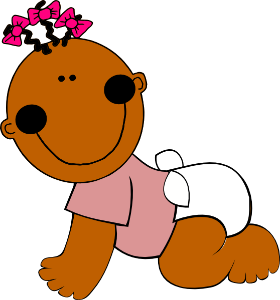 Baby Boy Clip Art (558x599)