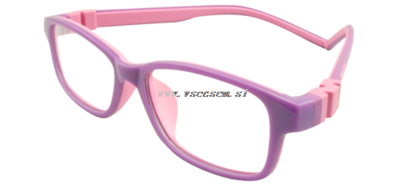 Tr90 C519 Kids Eyeglasses With Purple Frame - Glasses (800x368)